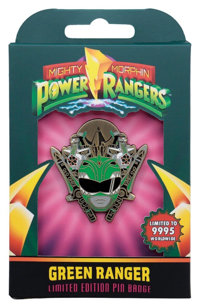 Power Rangers Pin Badge Green Ranger Limited Edition