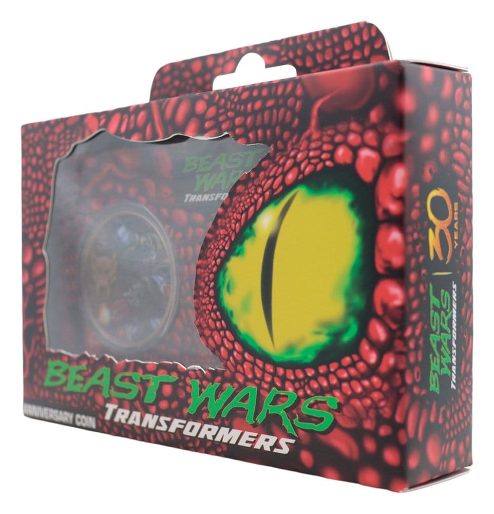 Transformers Collectable Coin Beast Wars 30th Anniversary Limited Edition