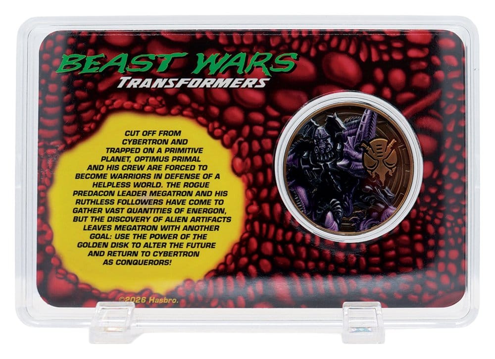 Transformers Collectable Coin Beast Wars 30th Anniversary Limited Edition