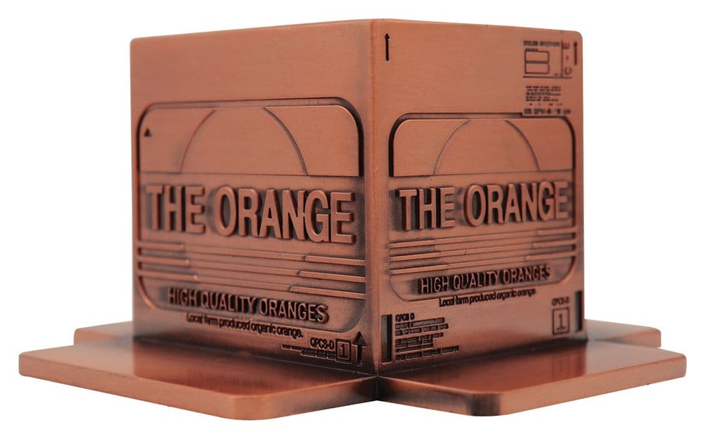 Metal Gear Solid 2 Replica Cardboard Box Antique Gold