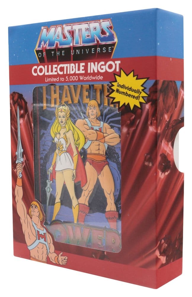 Masters of the Universe Ingot He-Man & She-Ra Limited Edition