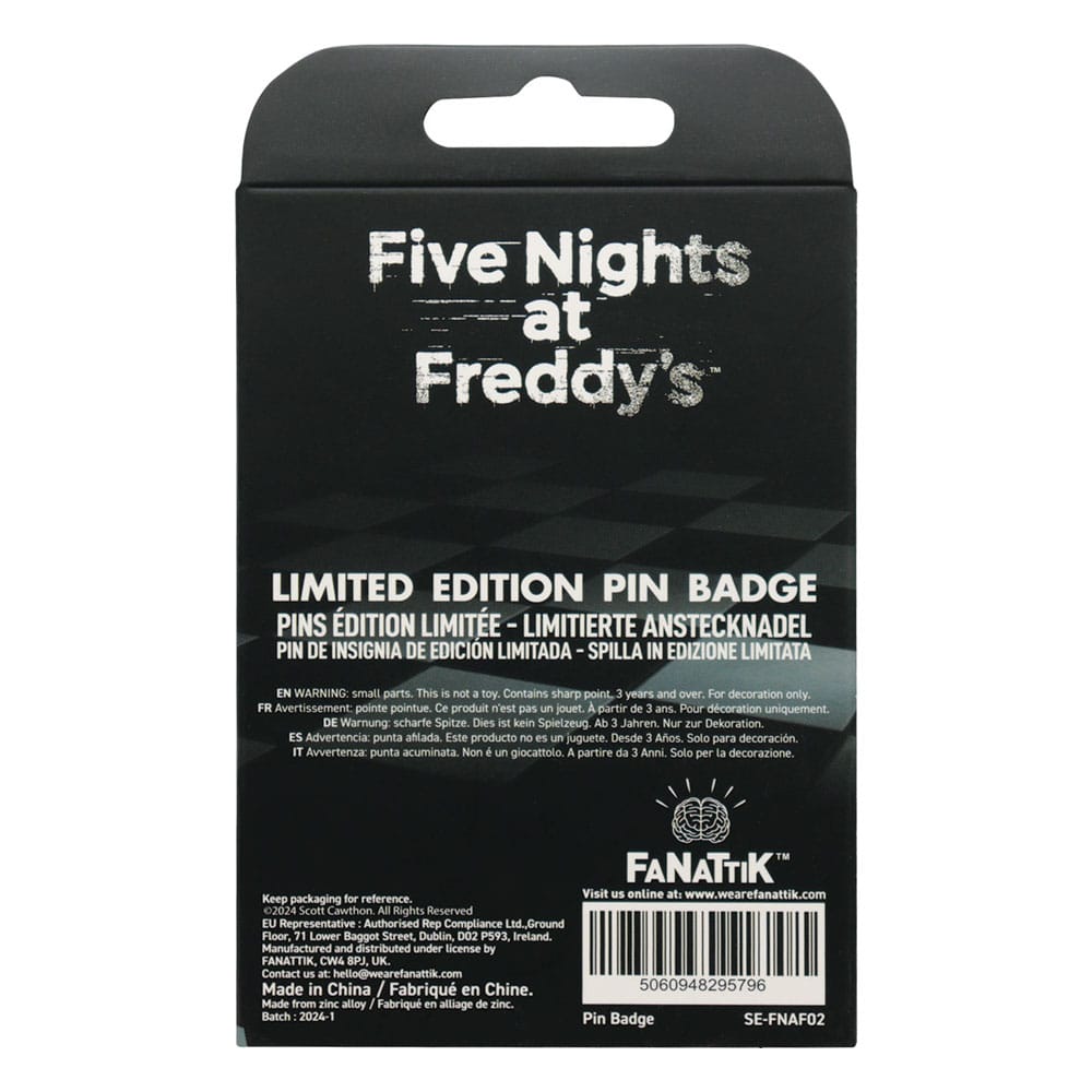 Five Nights at Freddy's Pin Badge Fazbear Entertainment Limited Edition