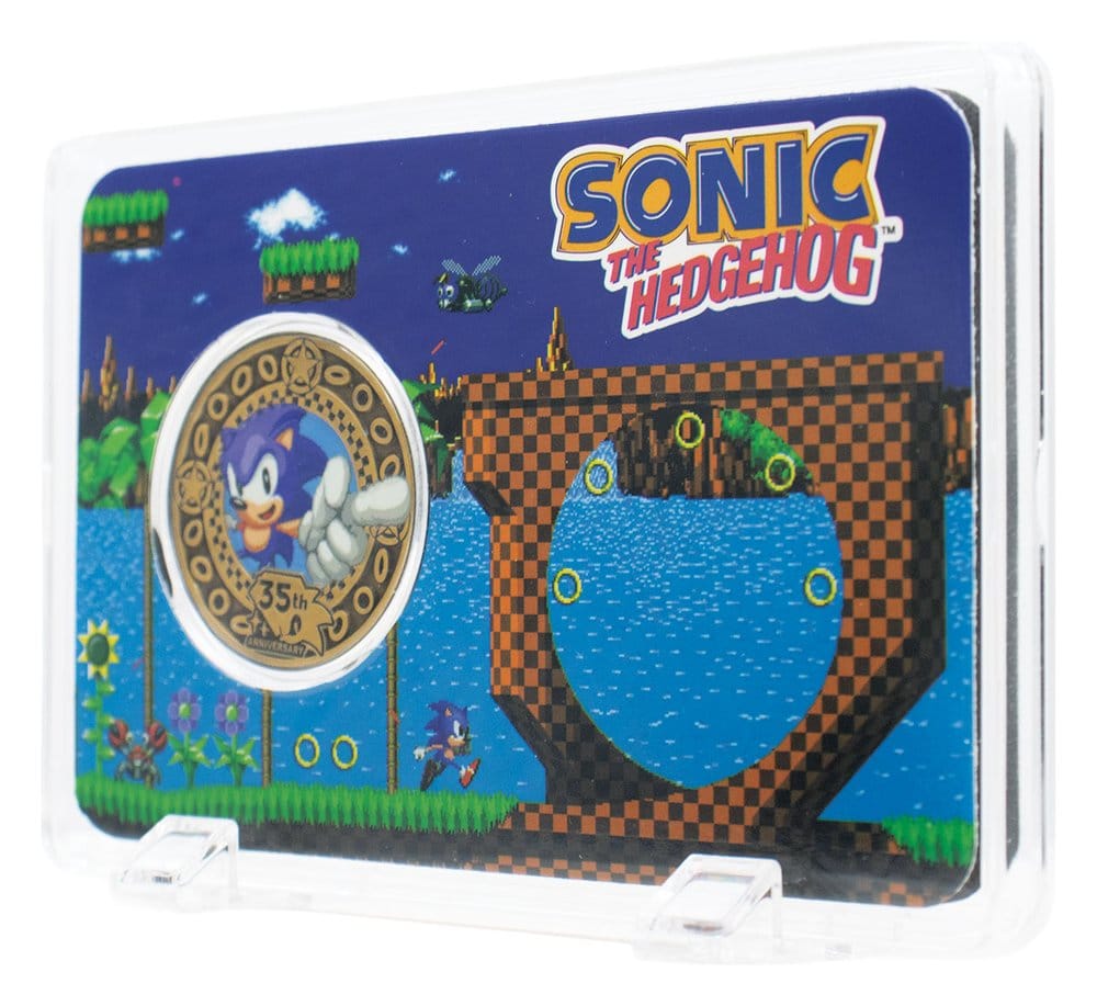 Sonic the Hedgehog Collectable Coin 35th Anniversary Limited Edition