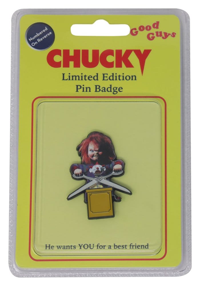 Chucky Pin Badge Limited Edition