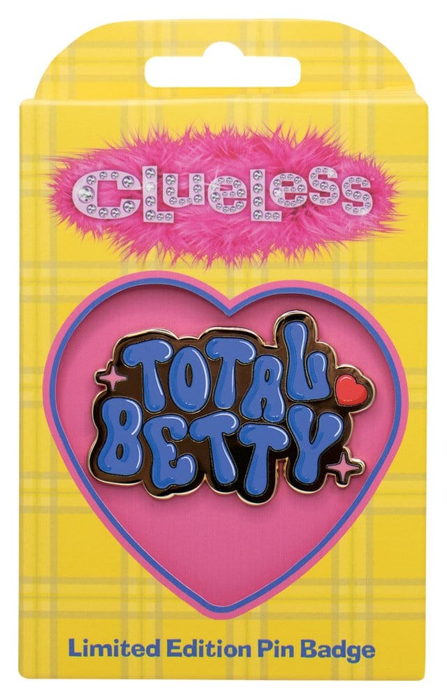Clueless Pin Badge Total Betty Limited Edition