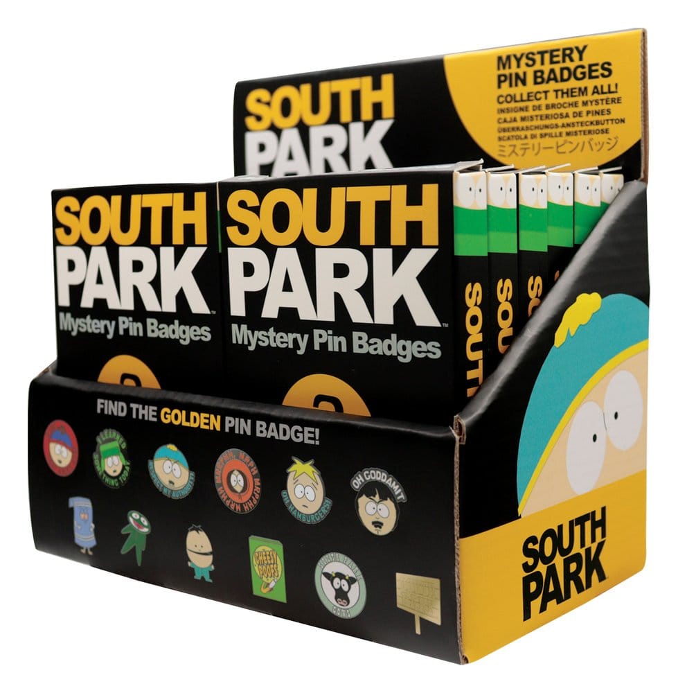 South Park Mystery Pin Badges Display (12)