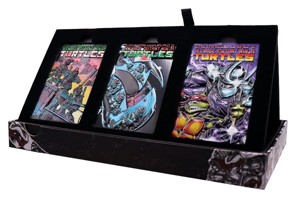 Teenage Mutant Ninja Turtles Ingot Set of Three Comic Book Cover Ingots Limited Edition