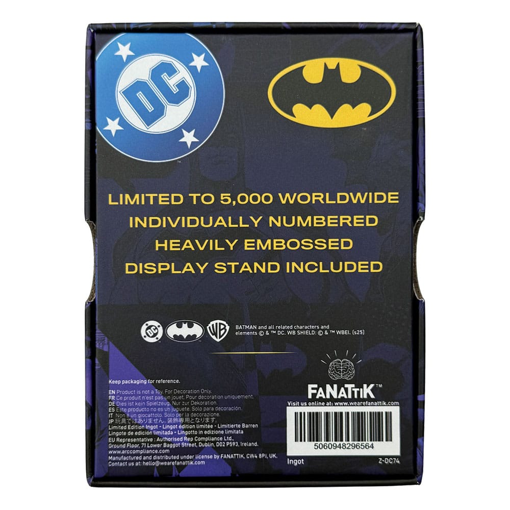 DC Comics Ingot Batman Armor Limited Edition