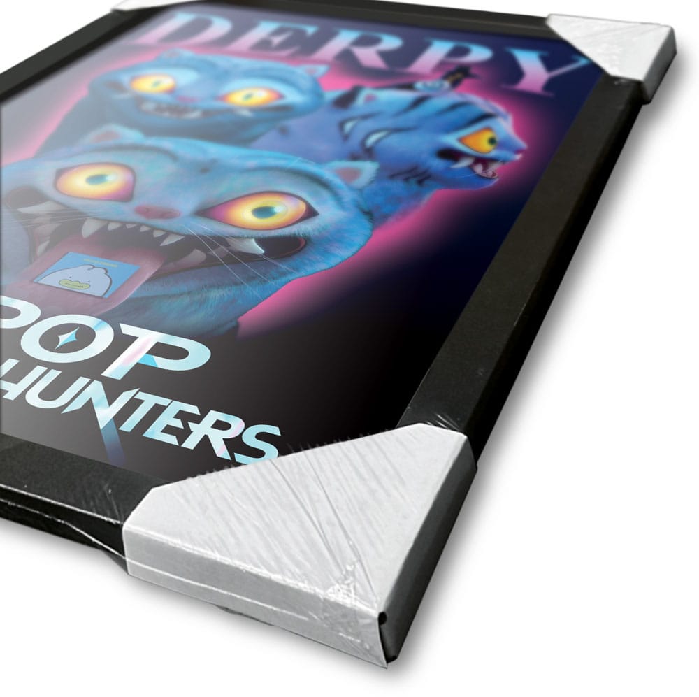 KPop Demon Hunters Collector Print Framed Poster Derpy