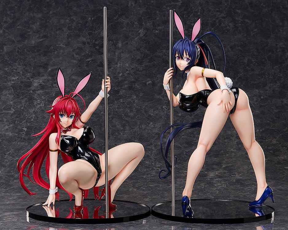 High School DxD HERO PVC Figure 1/4 Akeno Himejima: Bare Leg Bunny Ver. 2nd 41 cm