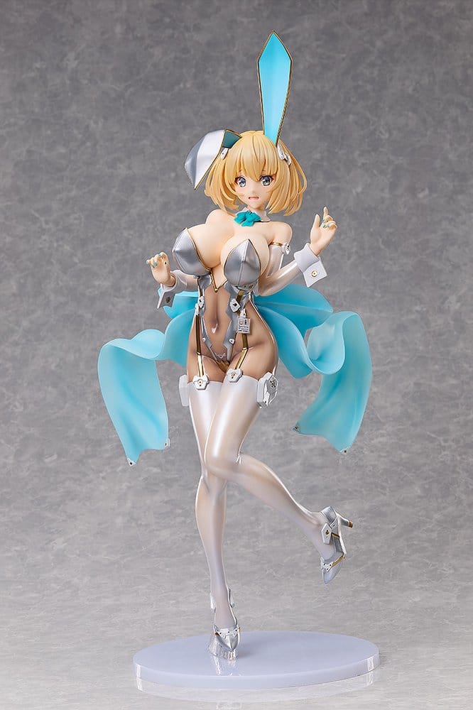 Original Character Bunny Suit Planning PVC Figure 1/4 Sophia F. Shirring: Bunny Ver. (White Edition) 51 cm