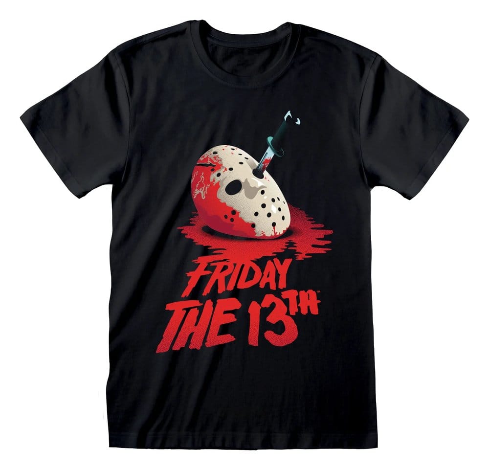 Friday the 13th T-Shirt Classic Mask Size L