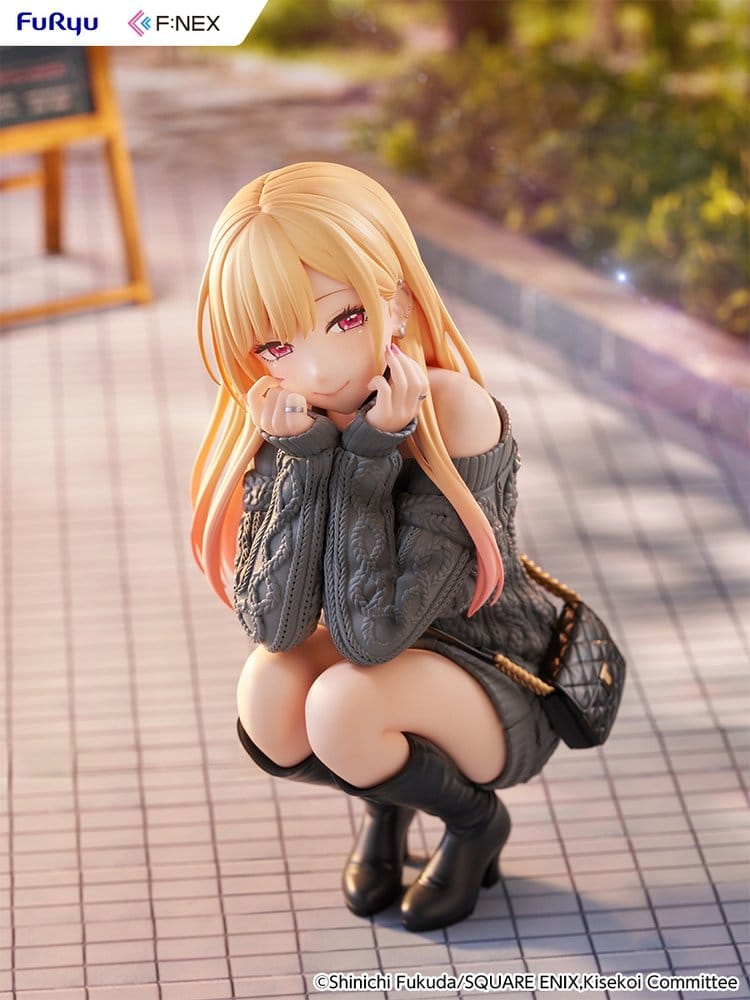My Dress-Up Darling F:NEX PVC Figure 1/6 Marin Kitagawa knit Ver. 16 cm