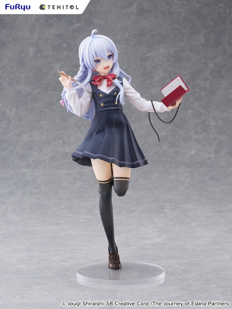 Wandering Witch: The Journey of Elaina Tenitol Tall PVC Statue Elaina School Uniform Ver. 29 cm