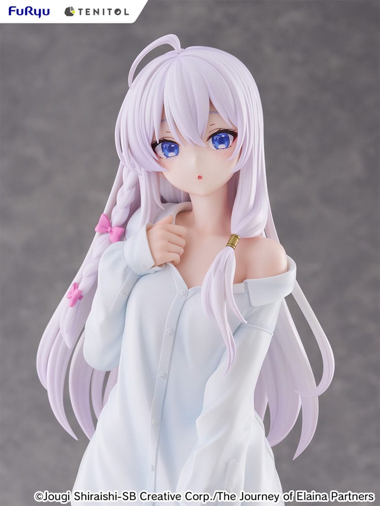 Wandering Witch: The Journey of Elaina Tenitol Tall PVC Statue Elaina Shirt Ver. 30 cm