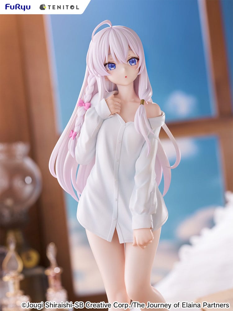 Wandering Witch: The Journey of Elaina Tenitol Tall PVC Statue Elaina Shirt Ver. 30 cm