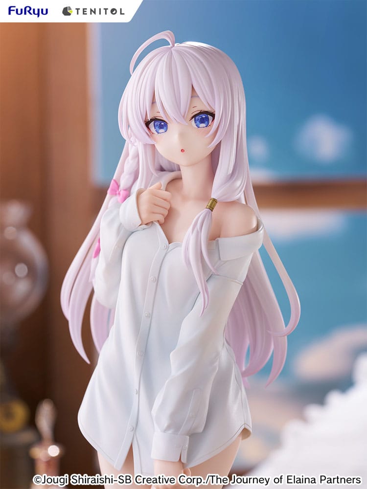 Wandering Witch: The Journey of Elaina Tenitol Tall PVC Statue Elaina Shirt Ver. 30 cm