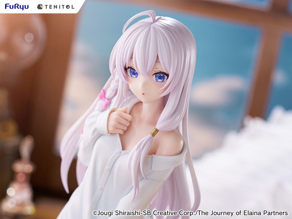 Wandering Witch: The Journey of Elaina Tenitol Tall PVC Statue Elaina Shirt Ver. 30 cm