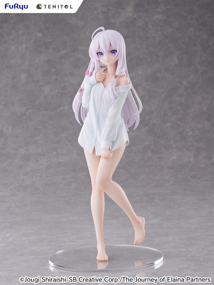 Wandering Witch: The Journey of Elaina Tenitol Tall PVC Statue Elaina Shirt Ver. 30 cm