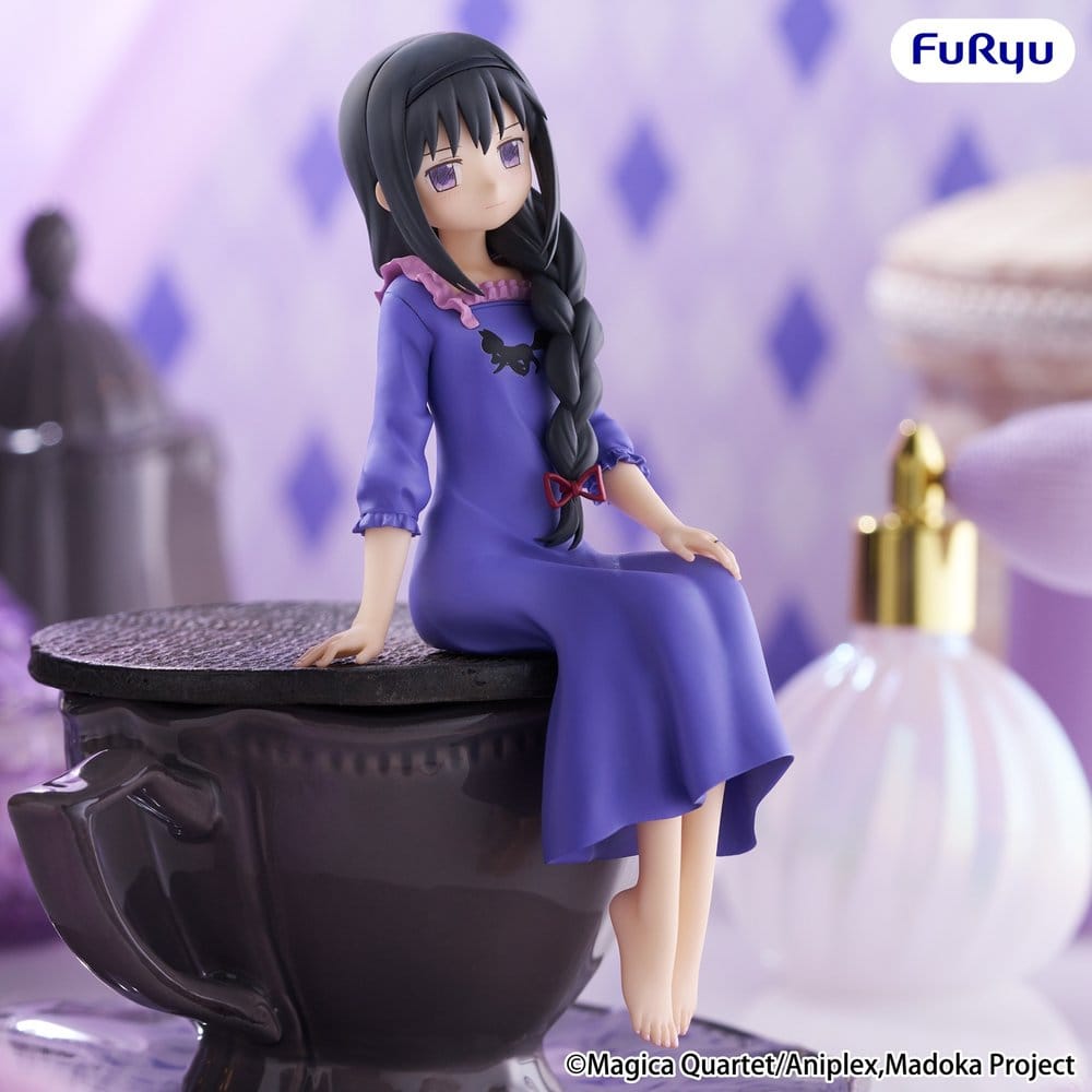 Puella Magi Madoka Magica PVC Figure Noodle Stopper -Homura Akemi- 15 cm