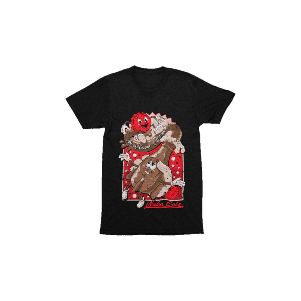 Fallout T-Shirt Nuka Cola Vintage Ad  Size L