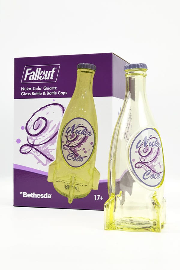 Fallout Botlle Series Glass Bottle & Cap Nuka Quartz