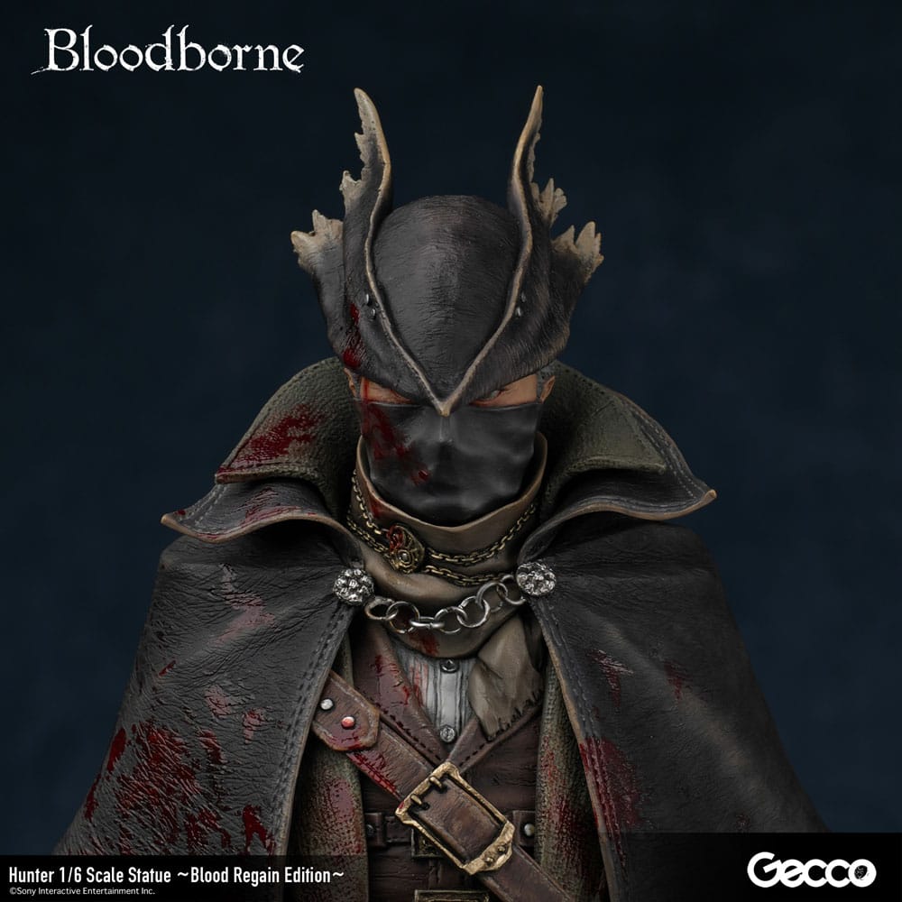Bloodborne The Old Hunters PVC Statue 1/6 Hunter Blood Regain Edition 32 cm