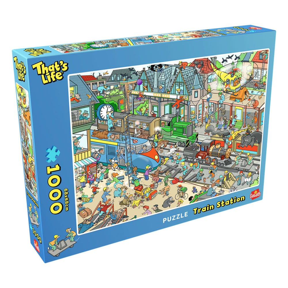 That´s Life Bix Box Puzzle Train Station (1000 pieces)