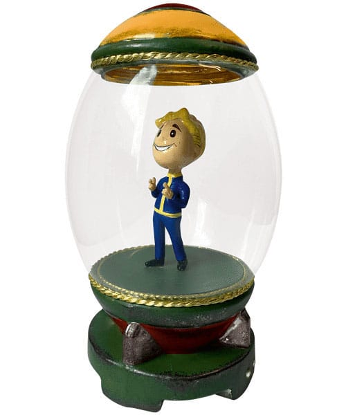 Fallout Blown Glass Adornment Series Statue Nuke Vault Boy 17 cm