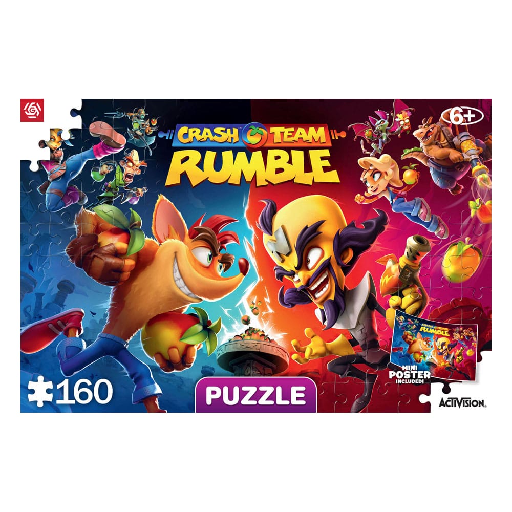 Crash Bandicoot Kids Puzzle Rumble Heroes (160 pieces)