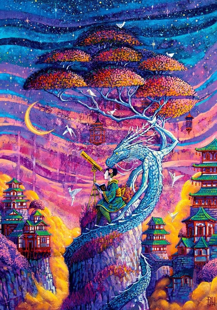 Imagination Series Puzzle Roch Urbaniak Sakura i Ryu (1000 pieces)