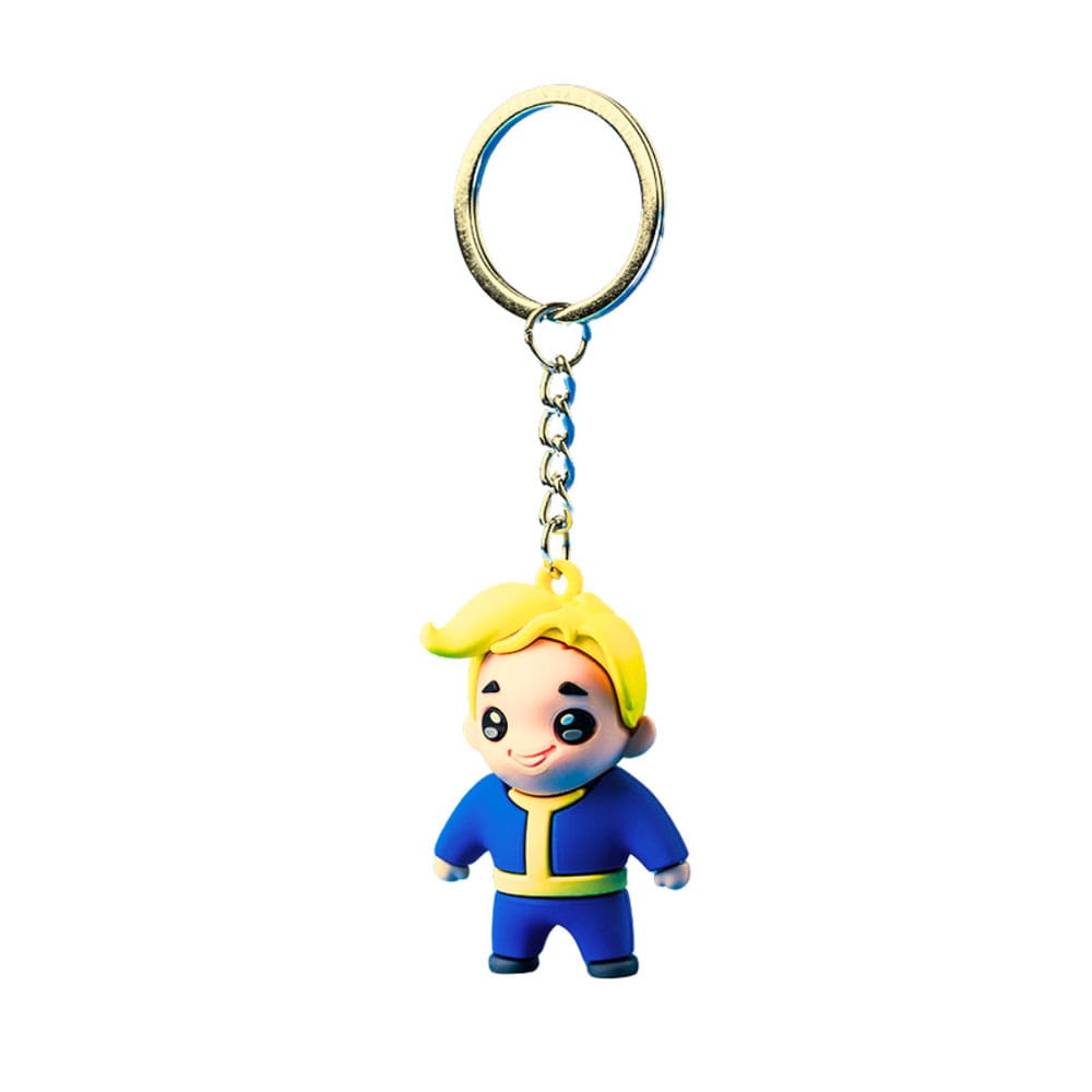 Fallout Gift Set Fallout Vault Loot Collection (Puzzle, Socks, Figurine & Key Ring)