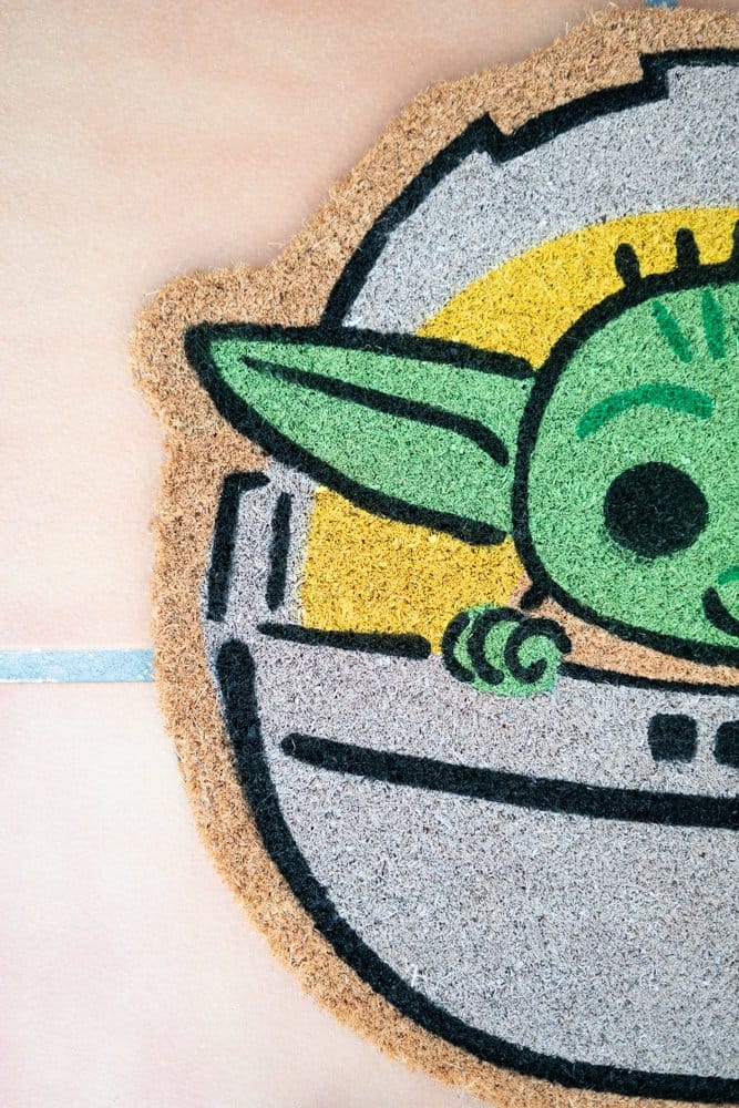Star Wars The Mandalorian Die-Cut Door Mat 50 x 55 cm
