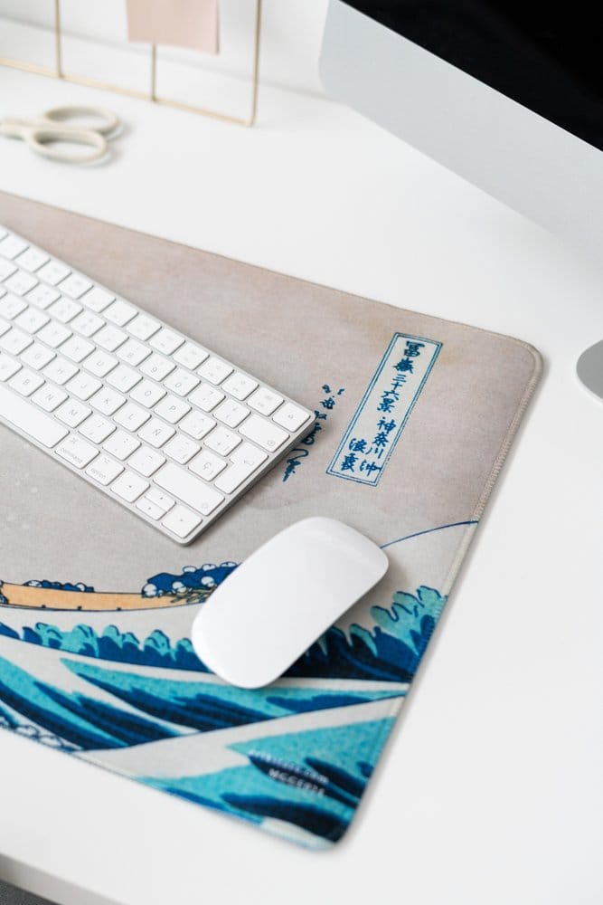 Hokusai The Great Wave of Kanagawa XL Mouse Mat 80 x 35 cm