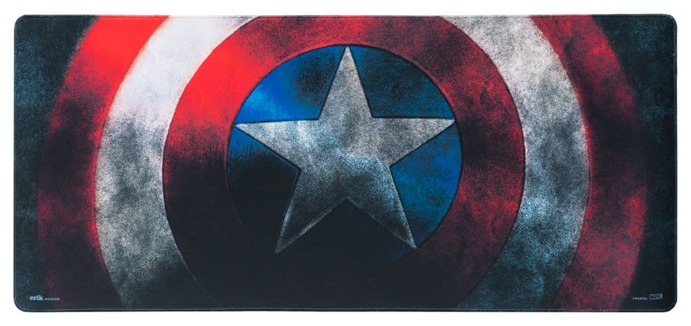 Marvel Captain America Mouse Mat Shield 80 x 35 cm