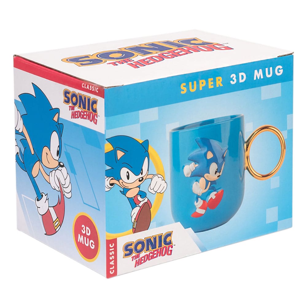 Sonic 3D Mug