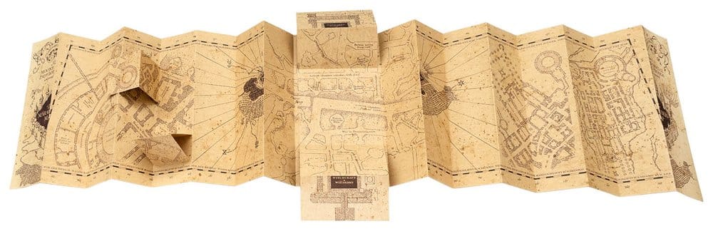 Harry Potter Map Marauder's Map 18 cm