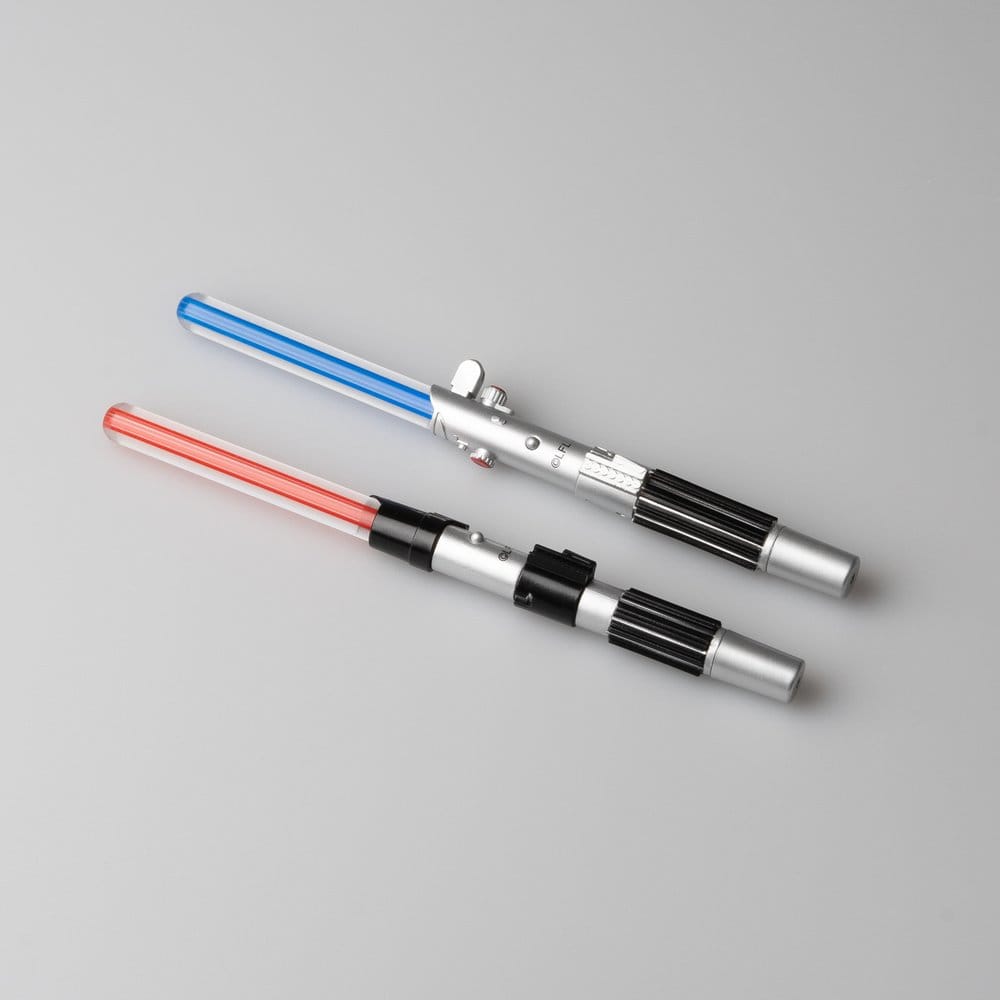 Star Wars Set of 2 Lightsaber Pens  Luke Skywalker & Darth Vader