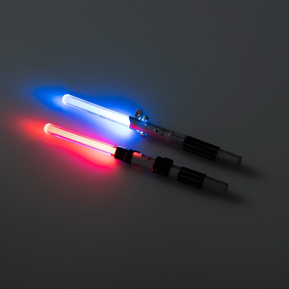 Star Wars Set of 2 Lightsaber Pens Luke Skywalker & Darth Vader