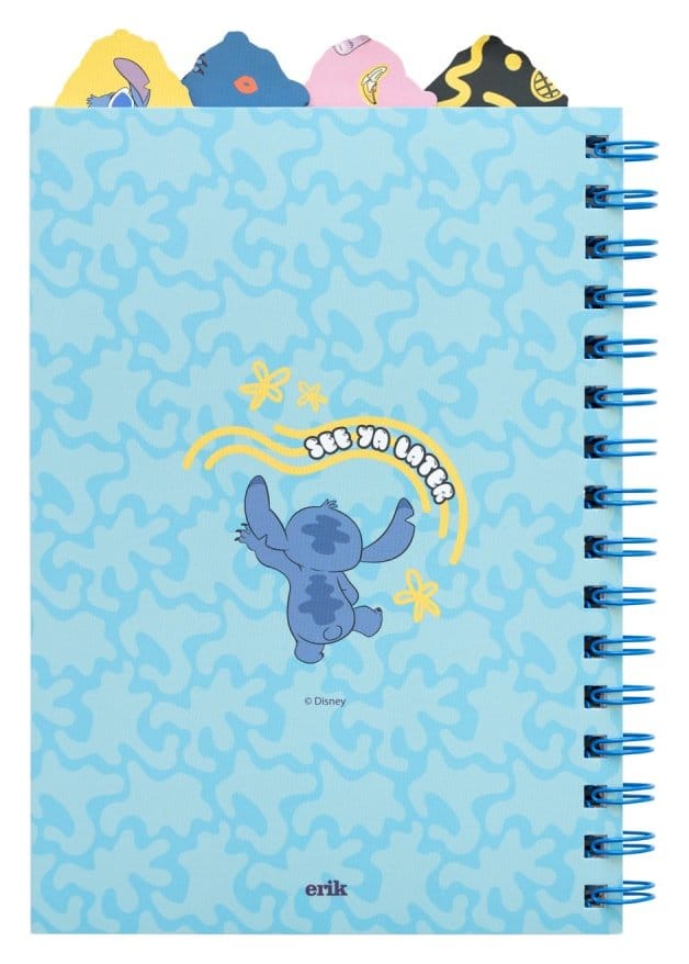 Disney Stitch Project Notebook A5