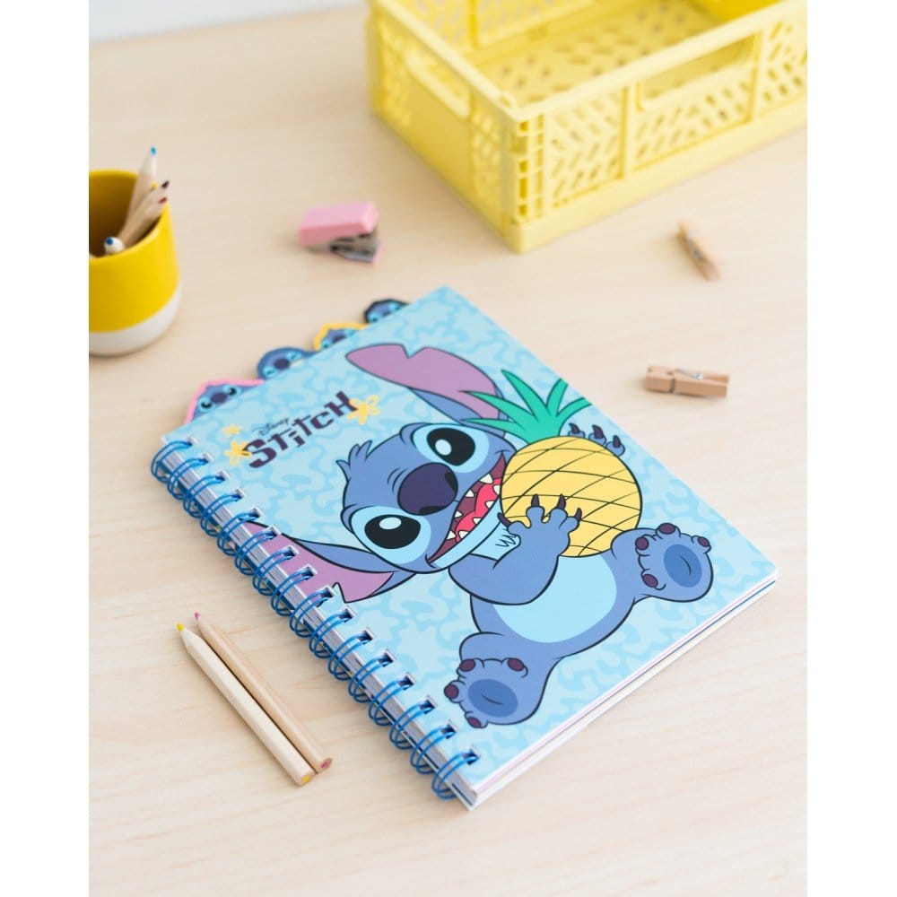 Disney Stitch Project Notebook A5
