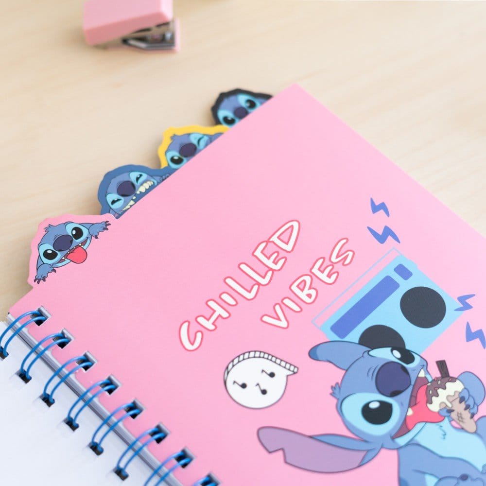 Disney Stitch Project Notebook A5