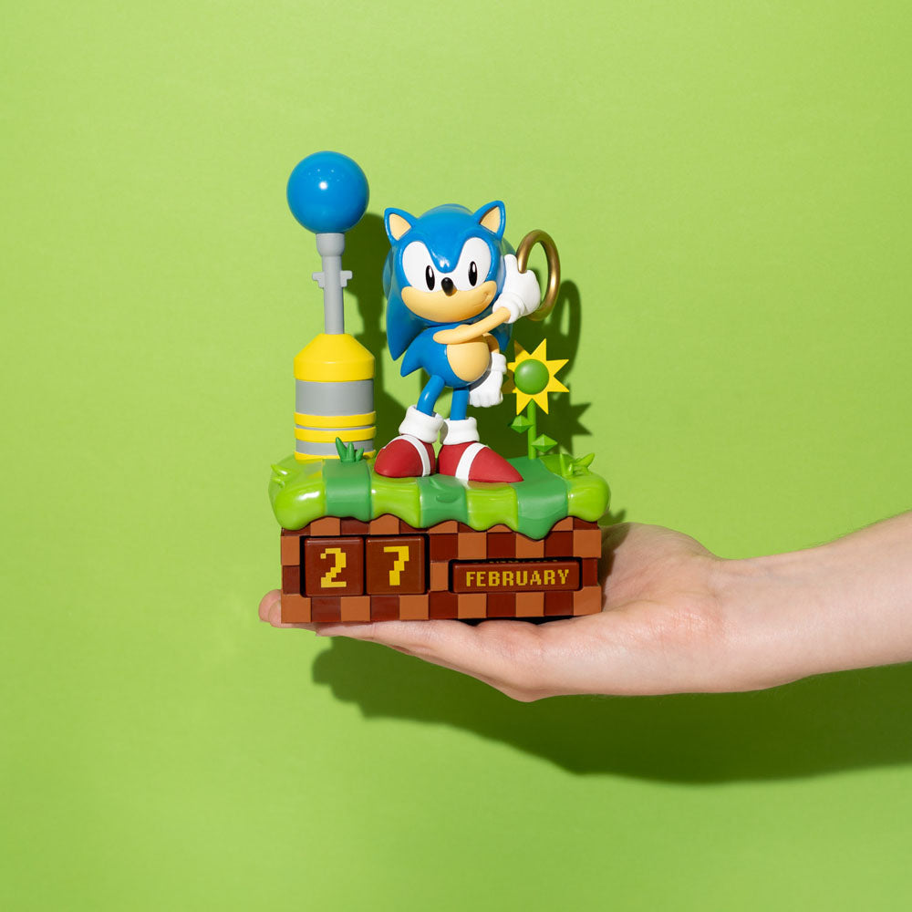 Sonic the Hedgehog 3D Perpetual Calendar Sonic