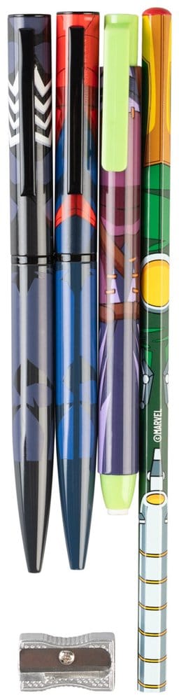 Spider-Man Pen Holder with Stationery Set