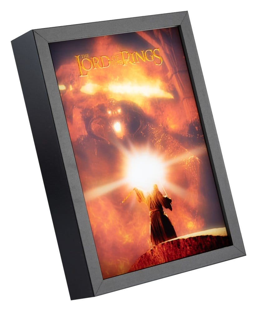 The Lord of the Rings Framed LED Panel 28 x 20 cm