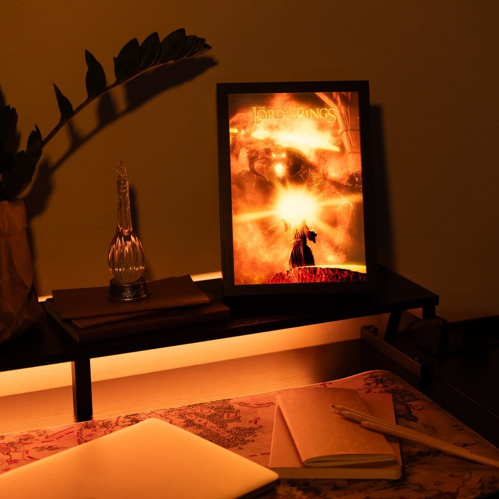 The Lord of the Rings Framed LED Panel 28 x 20 cm