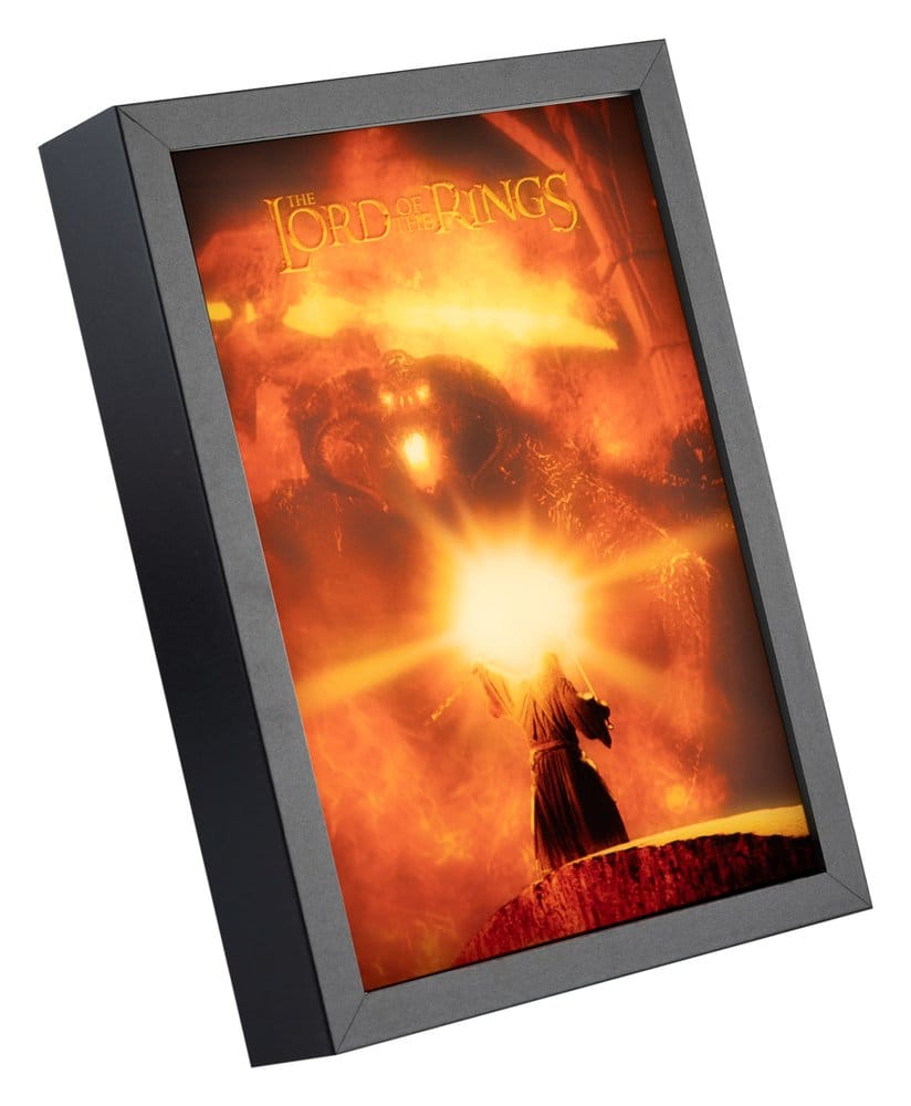 The Lord of the Rings Framed LED Panel 28 x 20 cm