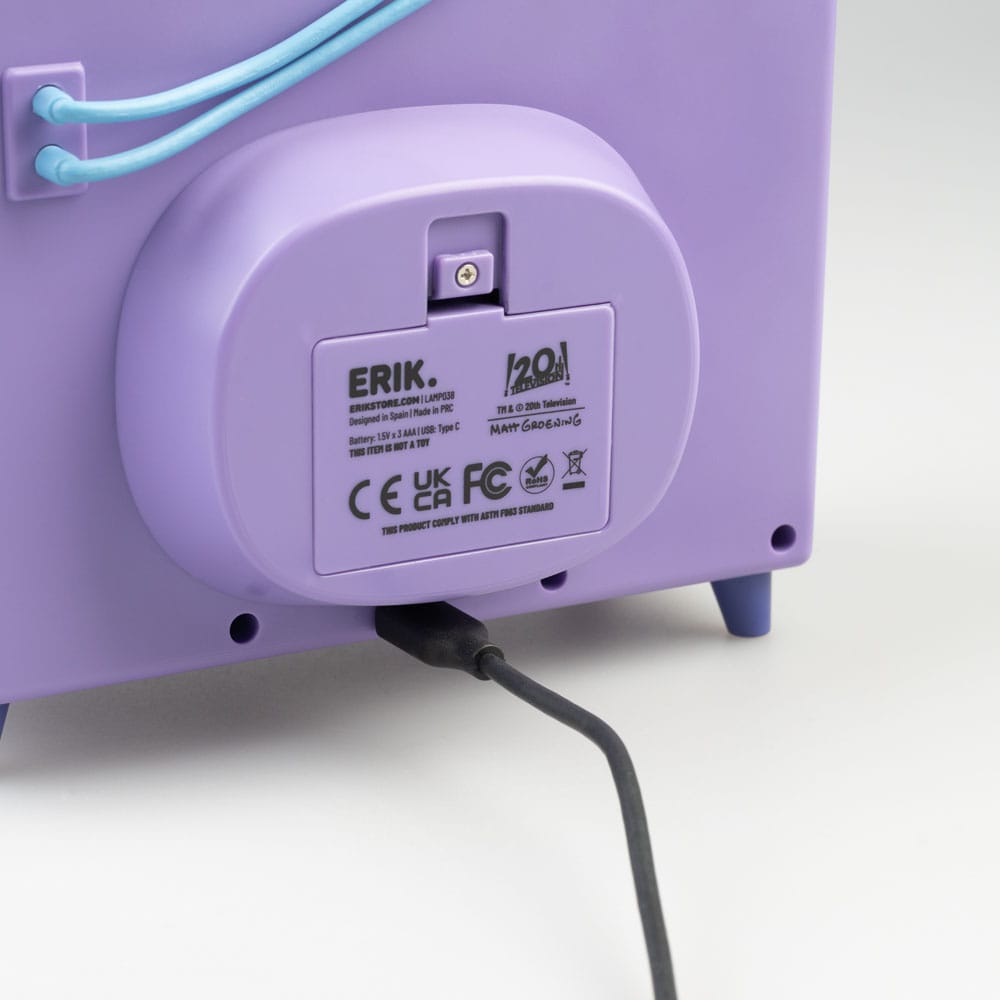 The Simpsons Lamp with USB-C TV