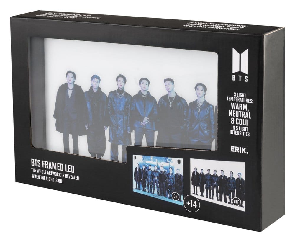 BTS Framed LED Print
