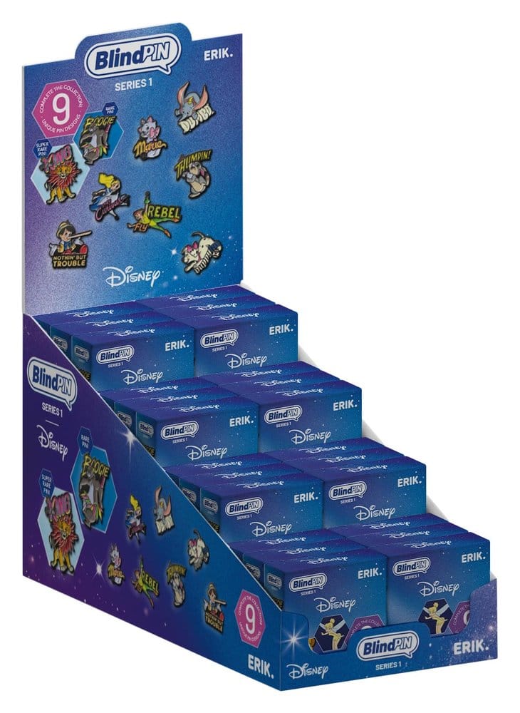 Disney Classics Pin Badges Series 1 Display (24)